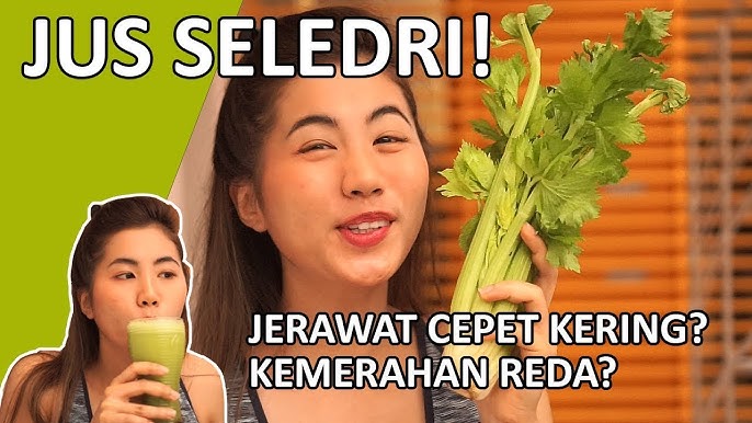 Begini Cara Membuat Jus Seledri untuk Jerawat, Efektif Bikin Wajah Putih Mulus Bebas Noda Tanpa Skincare