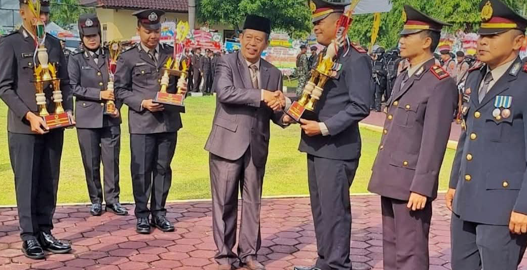 Ketua DPRD Abdul Munir Hadiri Peringatan Hari Bhayangkara ke-79, Dukung Penguatan Sinergi Polri dan Masyarakat