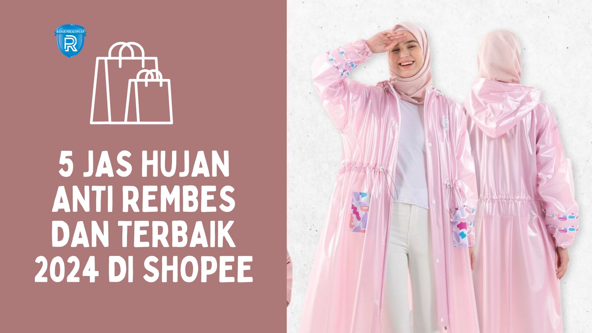 Persiapan Musim Hujan! Inilah 5 Rekomendasi Jas Hujan Anti Rembes dan Terbaik 2024 di Shopee