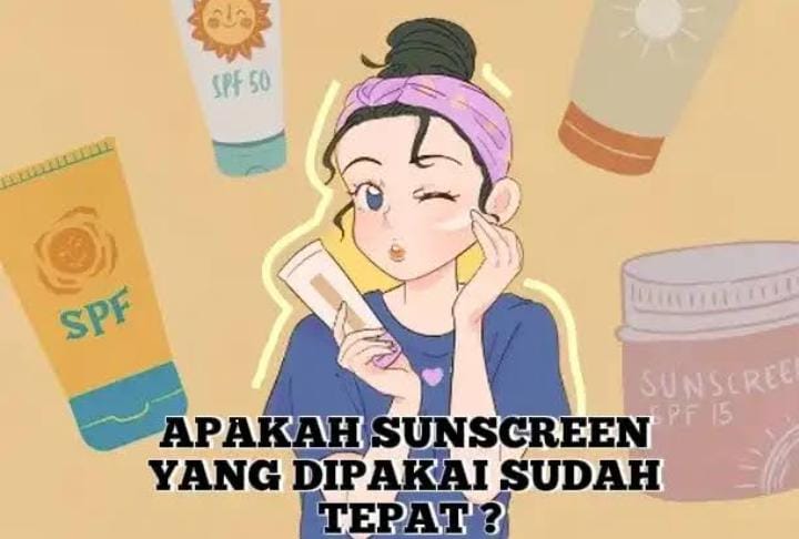 Begini 5 Tanda Sunscreen Cocok di Kulit atau Tidak, Cek Biar Gak Muncul Tanda Penuaan dan Nyesel di Akhir 