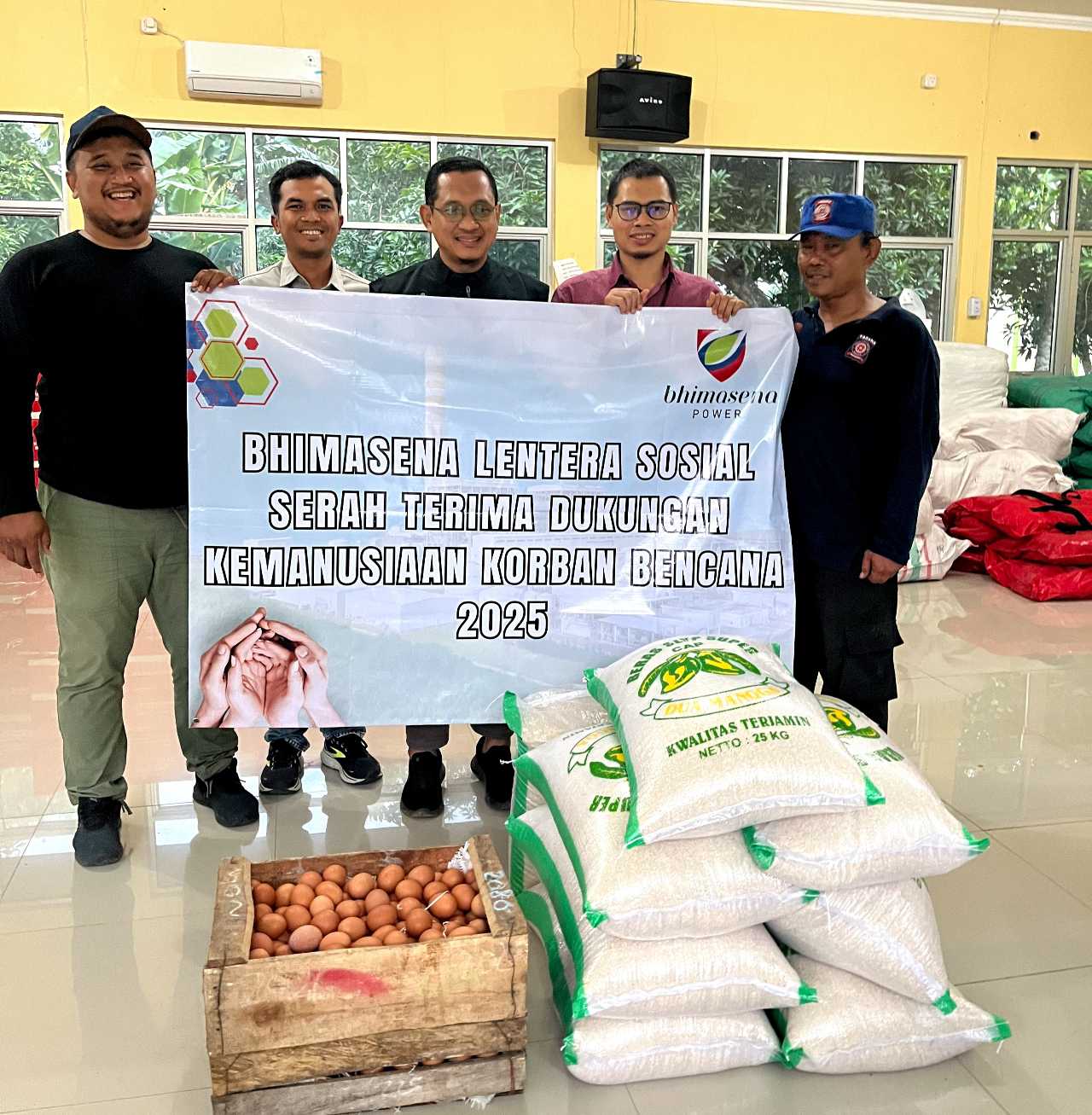 Bhimasena Lentera Sosial Salurkan Bantuan Pangan untuk Korban Banjir di Batang