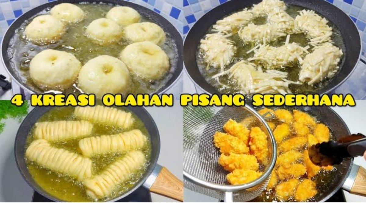 Begini Cara Kreatif Mengolah Pisang menjadi 4 Kreasi Olahan Pisang Sederhana, Cocok Jadi Ide Jualalan!