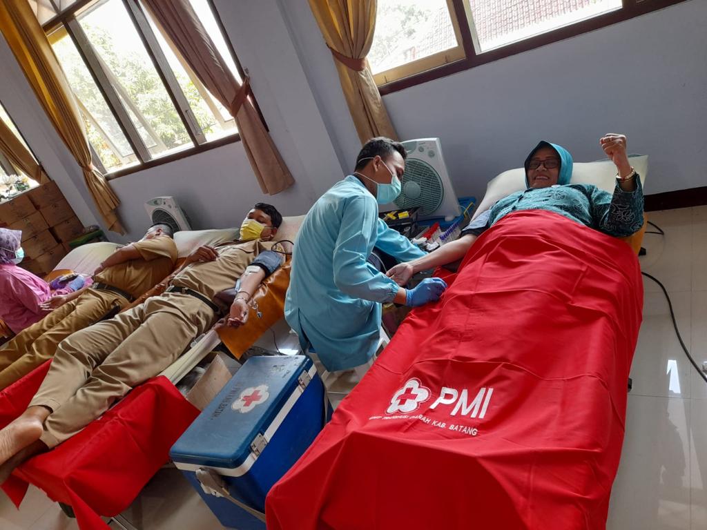 Produktifnya TP PKK Batang, Tak Sekadar Rapat Koordinasi Tapi Juga Gelar Donor Darah