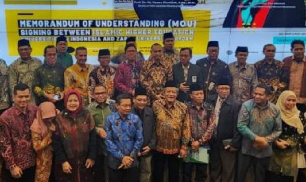 UIN Gus Dur Pekalongan Jalin MoU dengan Zarqa University Jordan