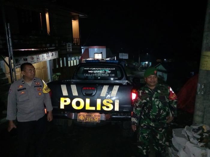 TNI-Polri Bersinergi, Ciptakan Keamanan di Pegunungan Petungkriyono Pekalongan