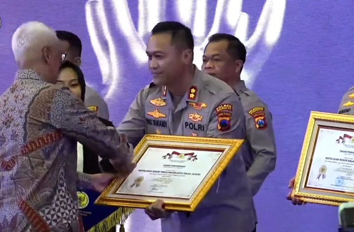 Polres Pekalongan Kota Raih Kompolnas Awards 2025 sebagai Polres Terbaik Kelompok A