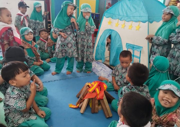 Kegiatan Berkemah Siswa TKIT Ulul Albab 2 Membangun Karakter Mandiri dan Bertanggung jawab