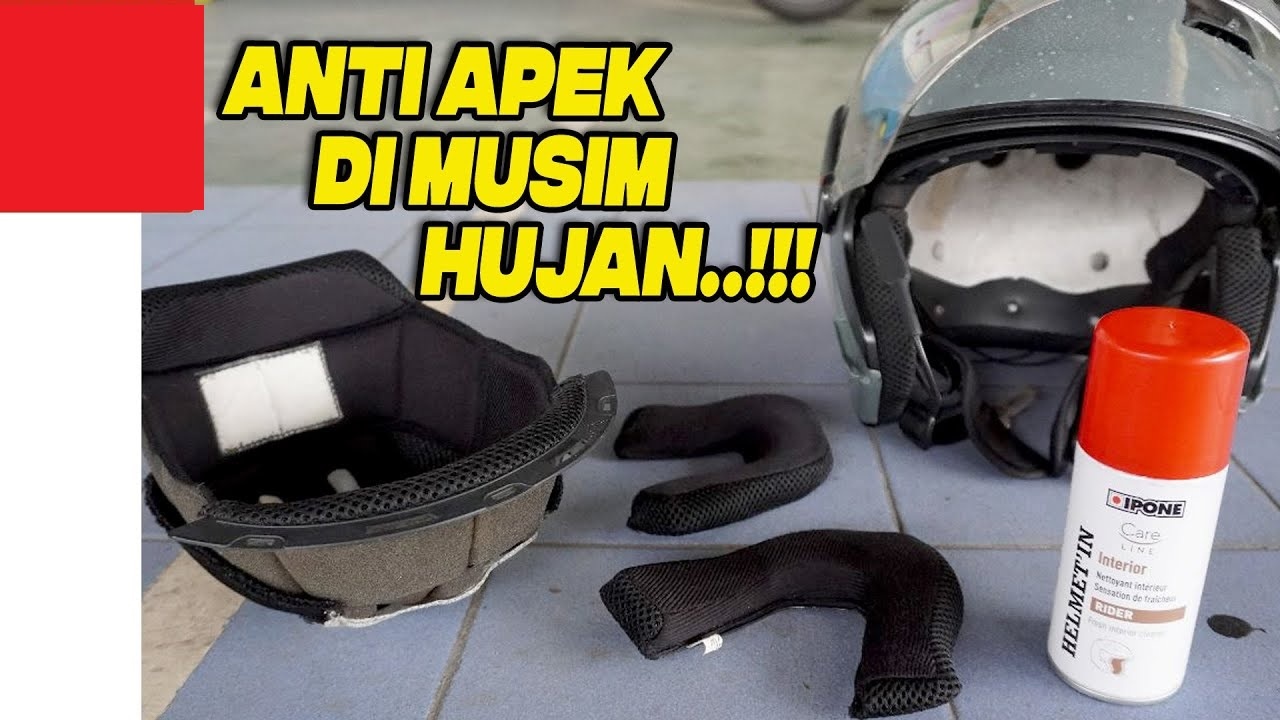 Anti Apek di Musim Hujan! Begini Trik Ampuh dan Cepat Mengeringkan Helm Basah Setelah Hujan