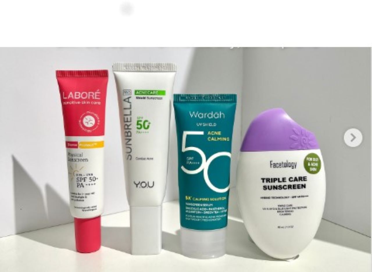 4 Rekomendasi Sunscreen untuk Kulit Breakout, Menenangkan dan Bikin Kemerahan Mereda