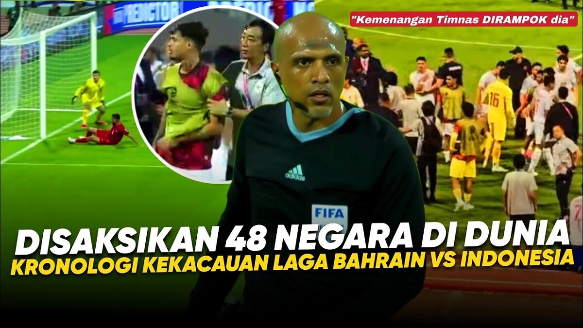 Penyebab Keributan Timnas Indonesia dengan Bahrain! Full Kronologi Laga Kualifikasi Piala Dunia 2026