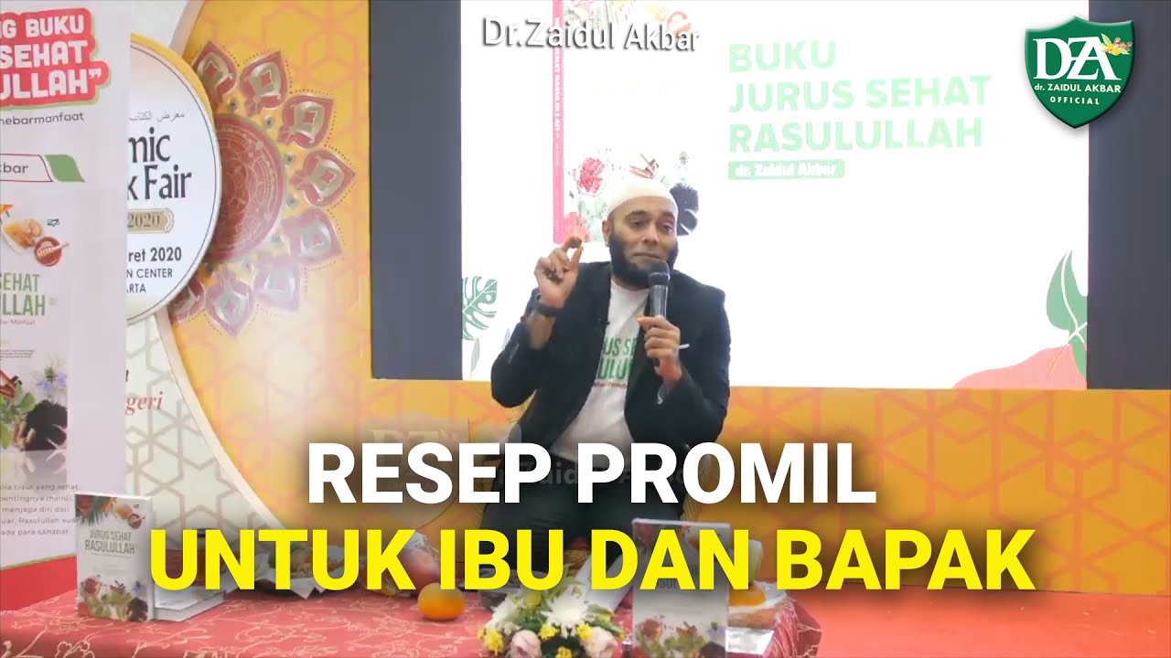 Resep Promil herbal ala Dr Zaidul Akbar, simpel dan cocok untuk banyak kalangan