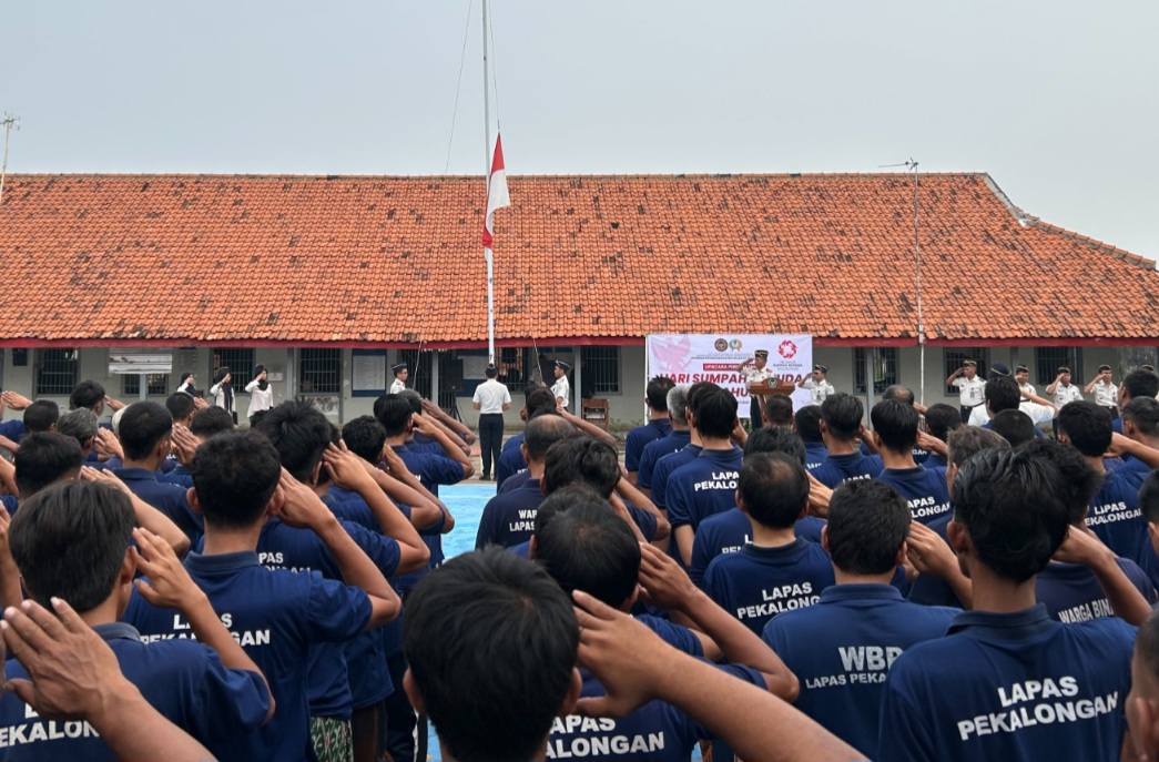 Peringati Hari Sumpah Pemuda, Lapas Pekalongan Tekankan Persatuan dan Integritas