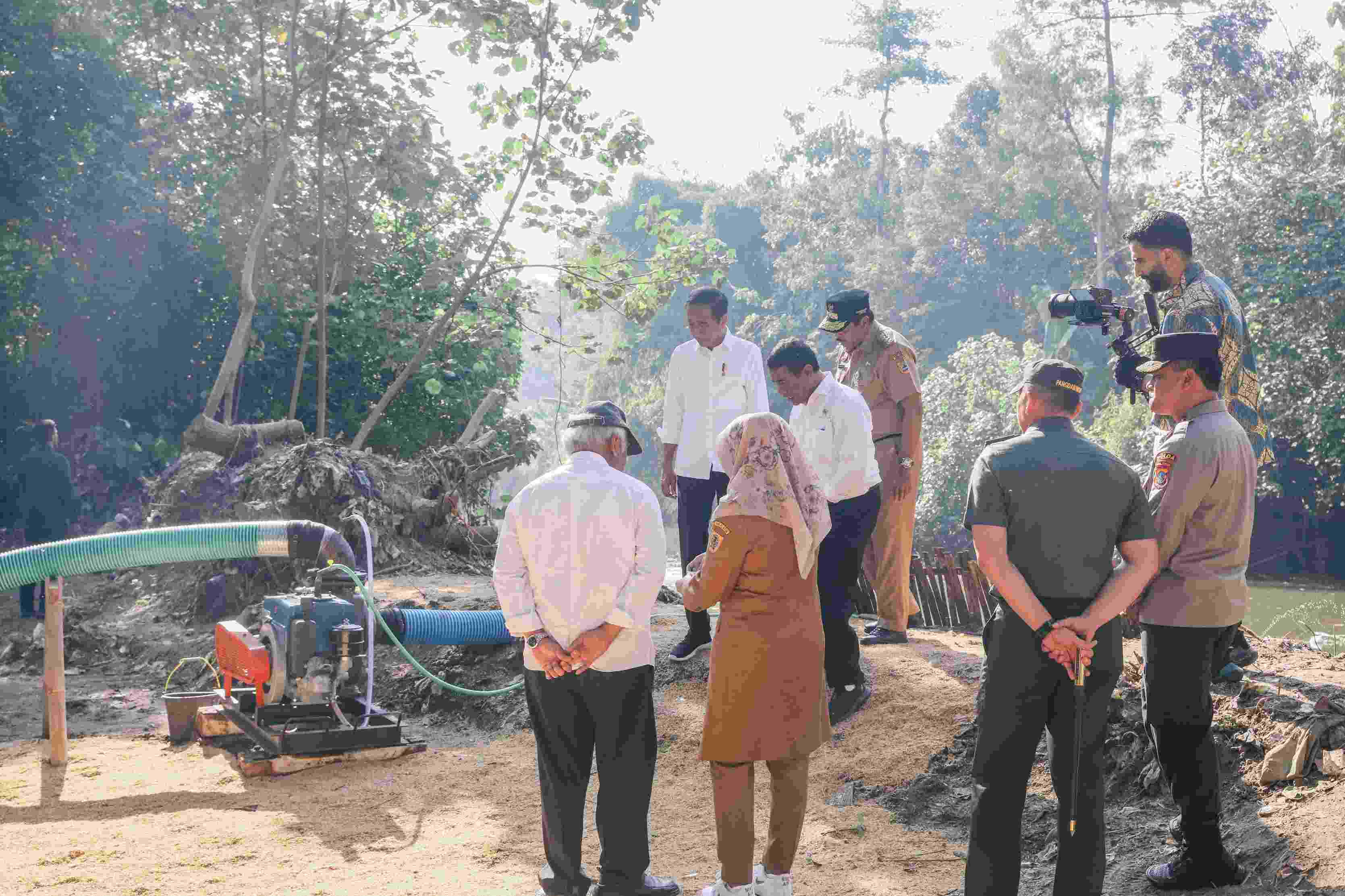 Berkat Bantuan Pompa Air, Pengairan Lahan Pertanian di Klaten Bisa Tercukupi 