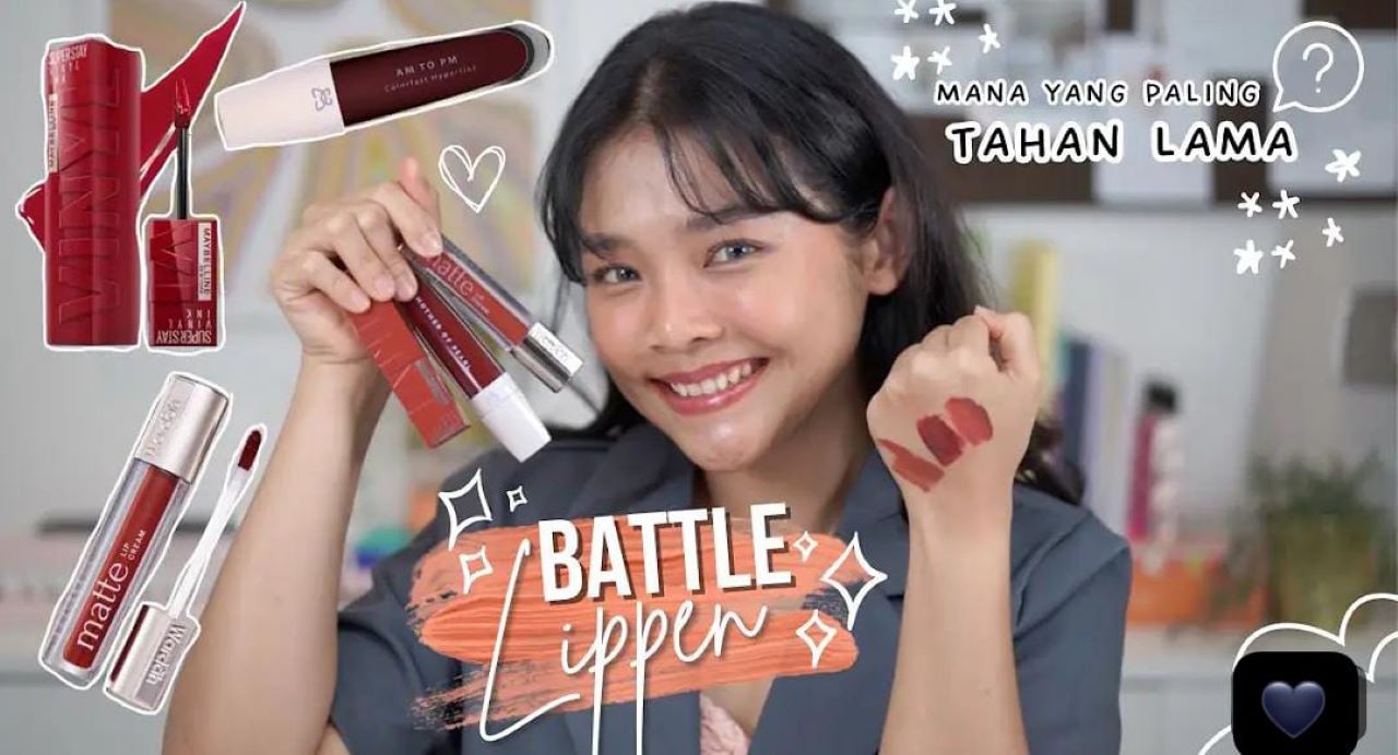 Rekomendasi Lipstik Tahan Lama Anti Luntur Ketika Makan Gorengan, Awet Hingga 24 Jam!