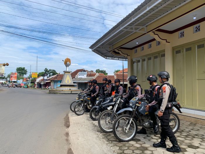 Pasca Pemungutan Suara Pemilu 2024, Tim Raimas Polres Pekalongan Giatkan Patroli Jaga Kondusivitas Wilayah