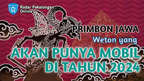 Inilah Weton yang Akan Punya Mobil di Tahun 2024 menurut Primbon Jawa, Mau Tahu Hari Apa Saja?