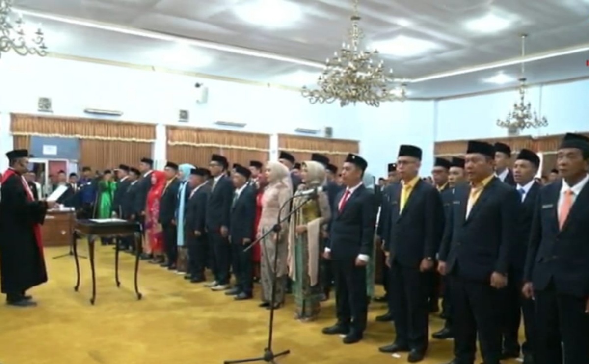 Anggota DPRD Kabupaten Batang Periode 2024-2029 Resmi Dilantik, Wajah Lama Masih Mendominasi 