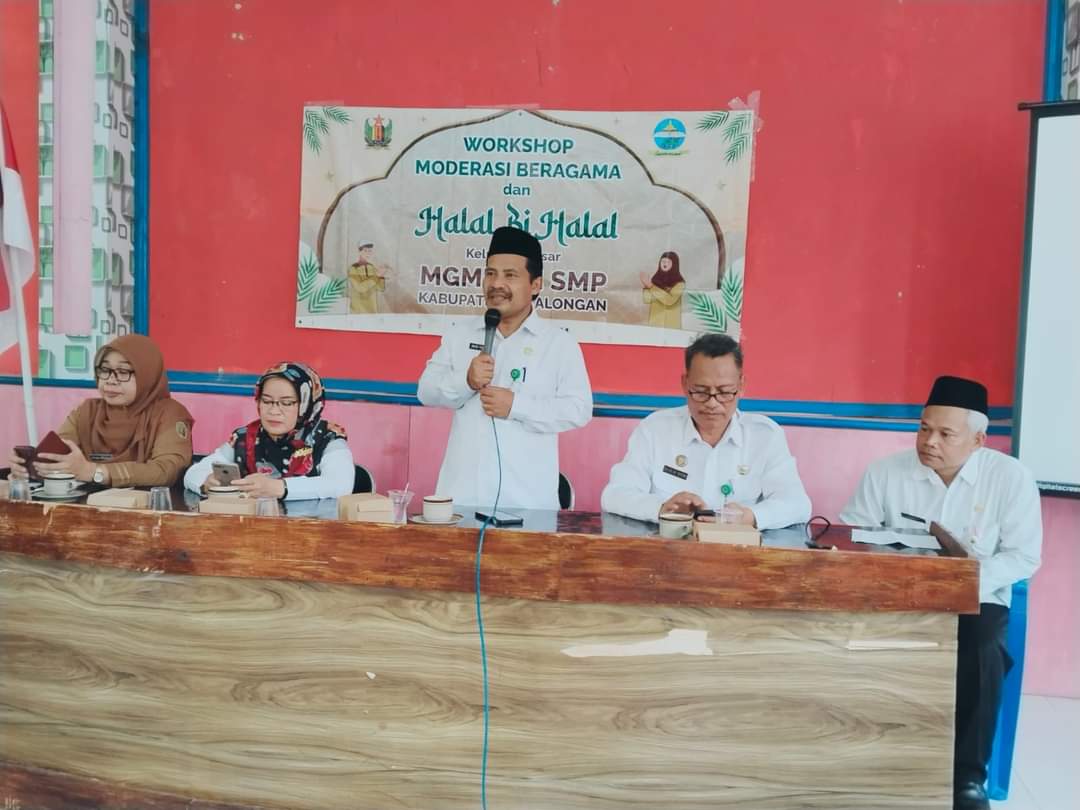 Workshop Moderasi Beragama dan Halal Bihalal MGMP PAI Kabupaten Pekalongan