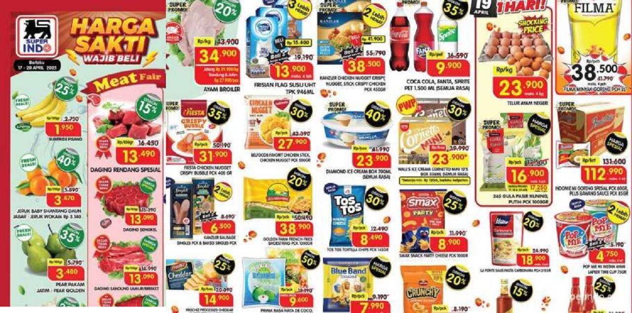 Heboh! Promo JSM Superindo Kota Pekalongan 19 April 2025: Diskon Telur, Gula hingga Daging Segar!