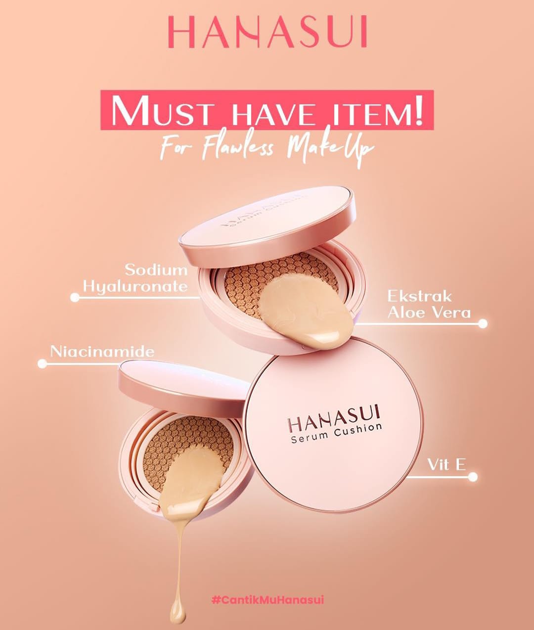 Cara Memilih Cushion Hanasui Supaya Tidak Abu-Abu, Ini Caraku Paling Manjur Bikin Cantik Natural