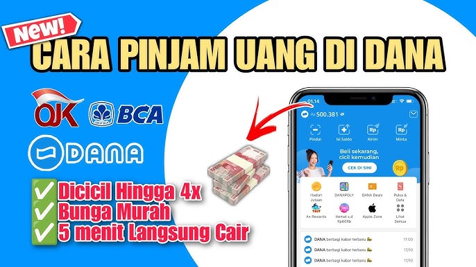 Begini Cara Pinjam Saldo DANA Tanpa KTP yang Langsung Cair Hingga Rp 10 Juta