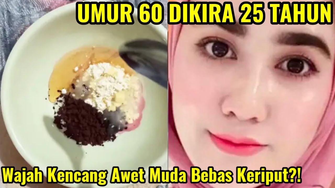 DIY Masker Alami Penghilang Kerutan Wajah dalam 1 Malam, Bikin Kulit Kencang dalam 3 Langkah