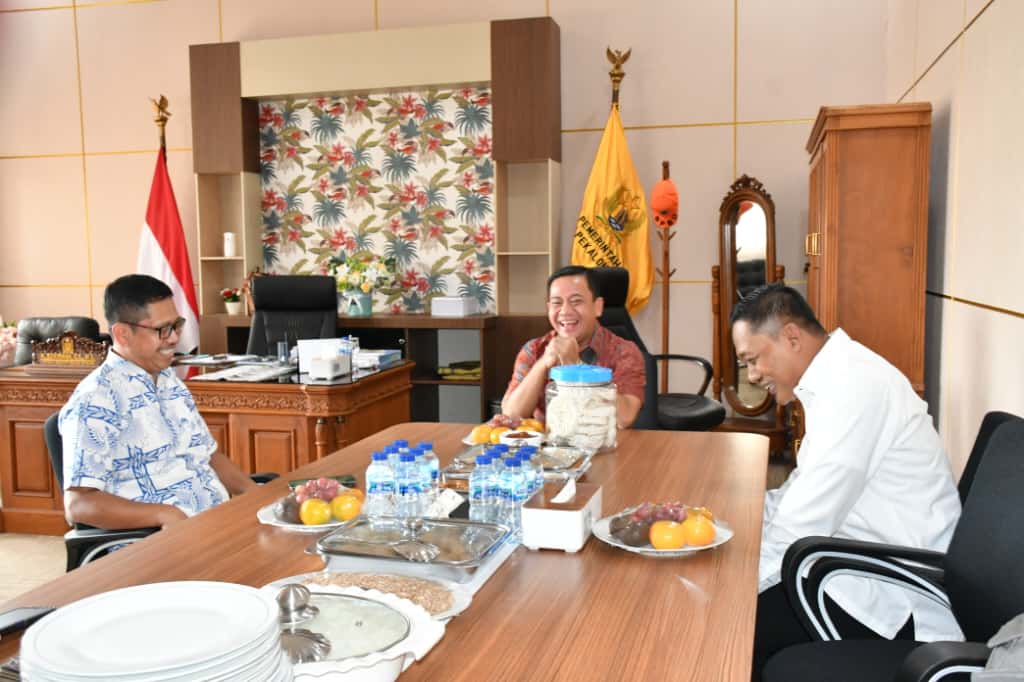 Wakil Bupati Pekalongan Sukirman Terima Kunjungan Tim Monev Kpid Jawa Tengah