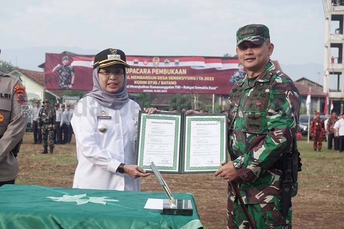 TMMD Garap Akses Tembus Antar Desa Sepanjang 1,2 Km
