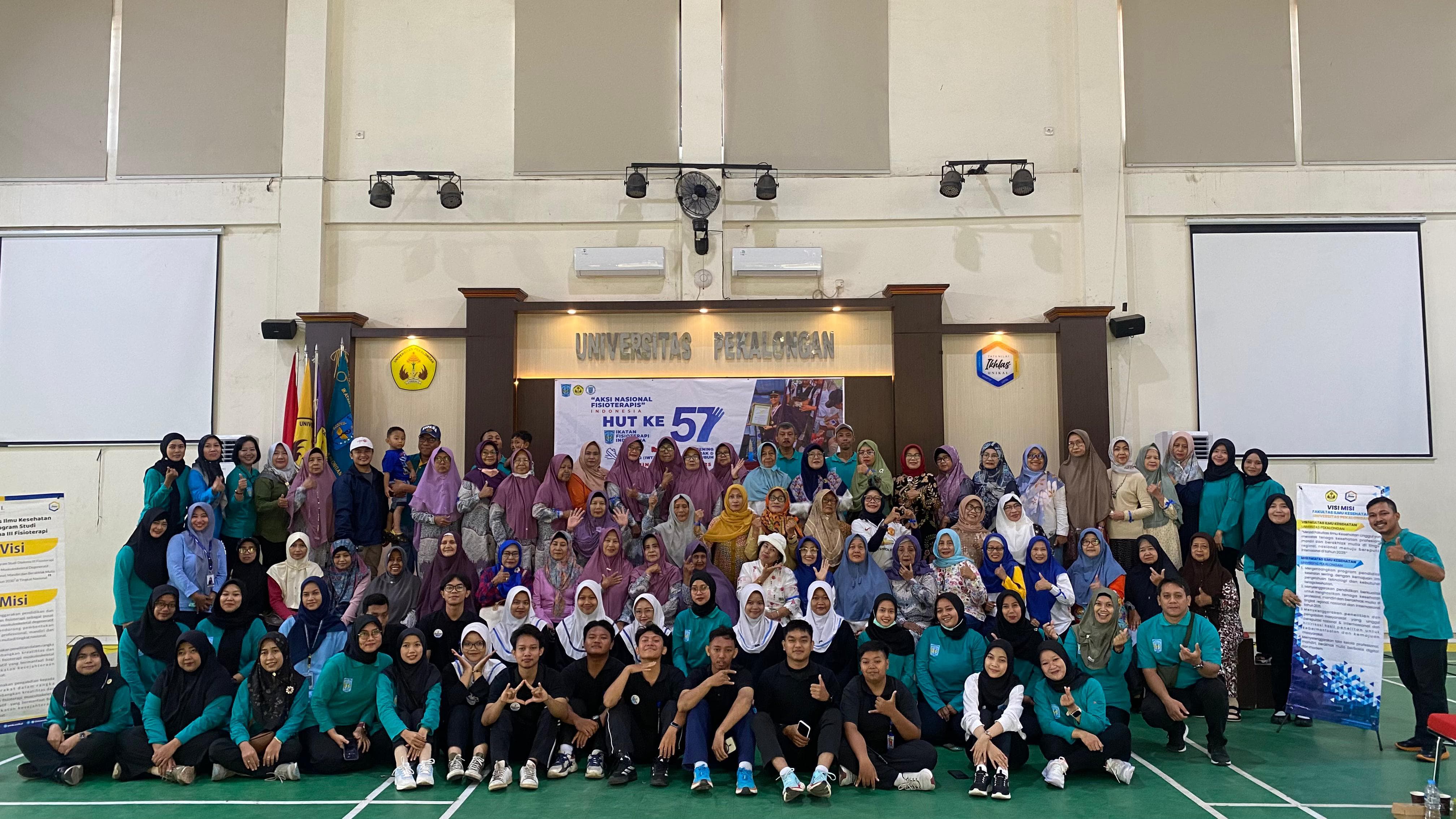 Peringati HUT ke-57, IFI Pekalongan Pecahkan Rekor MURI Latihan Tangkal Stroke