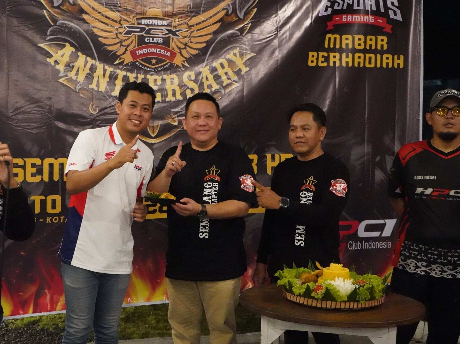 Mabar ML pada Perayaan HUT ke 11 Honda PCX Club Indonesia Chapter Semarang