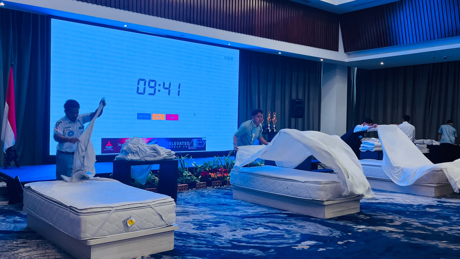 46 Peserta Adu Skill Making Bed, Amandaru Dorong Talenta Baru Perhotelan