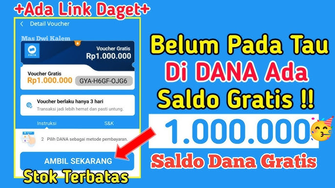 Wow! Ternyata Begini Cara Menang Saldo Gratis Dari Fitur DANA Kaget yang Bisa Kamu Coba 
