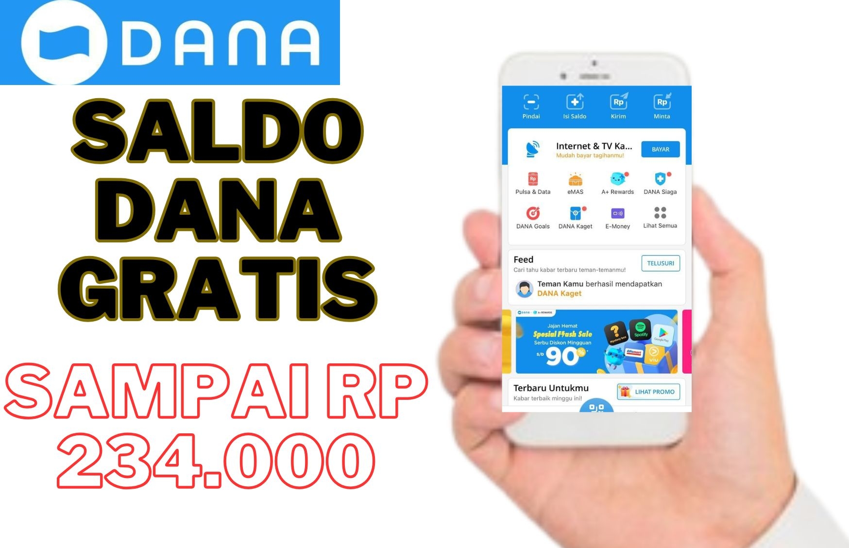 Padahal Cuma Main Game Tapi Bisa Hasilkan Saldo DANA Gratis Hingga Rp 234.000, Yuk Coba Mainkan Sekarang
