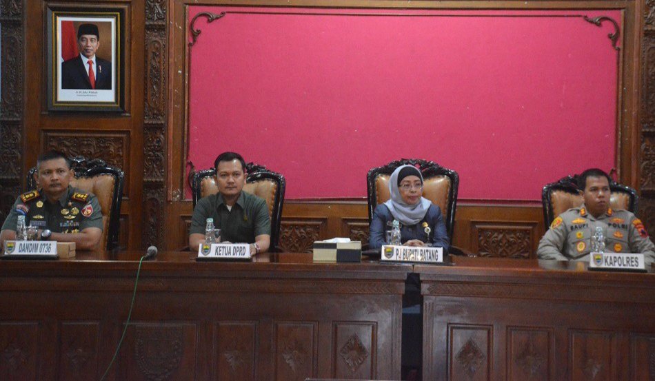 Jelang Peresmian PLTU Batang, Forkopimda Batang Ajak Warga Jaga Kondusifitas Daerah