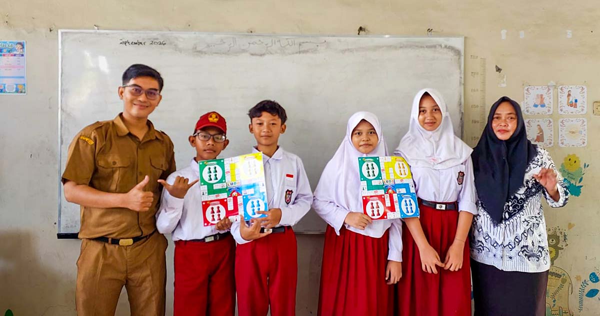 Dengan Papan Ludo, Pecahan Tak Lagi Sekadar Deretan Angka