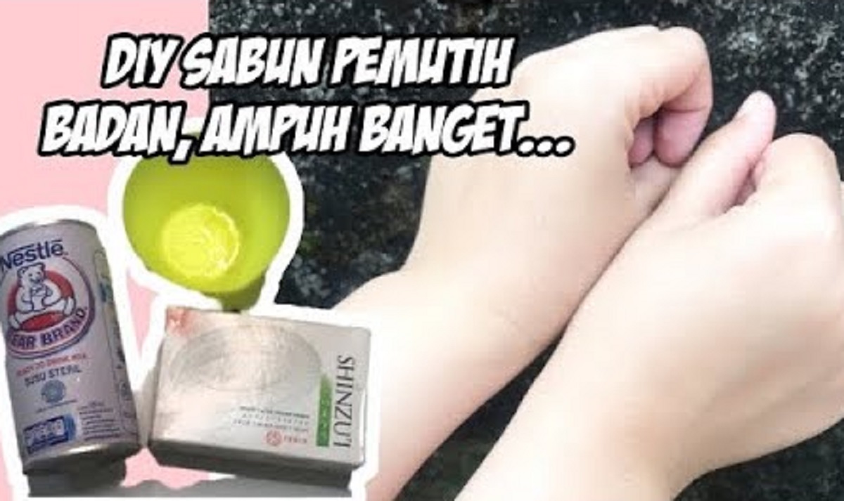 Cara Meracik Pemutih Badan dengan Susu Beruang, Tubuh Putih Permanen Bebas Belang 1 Kali Pakai