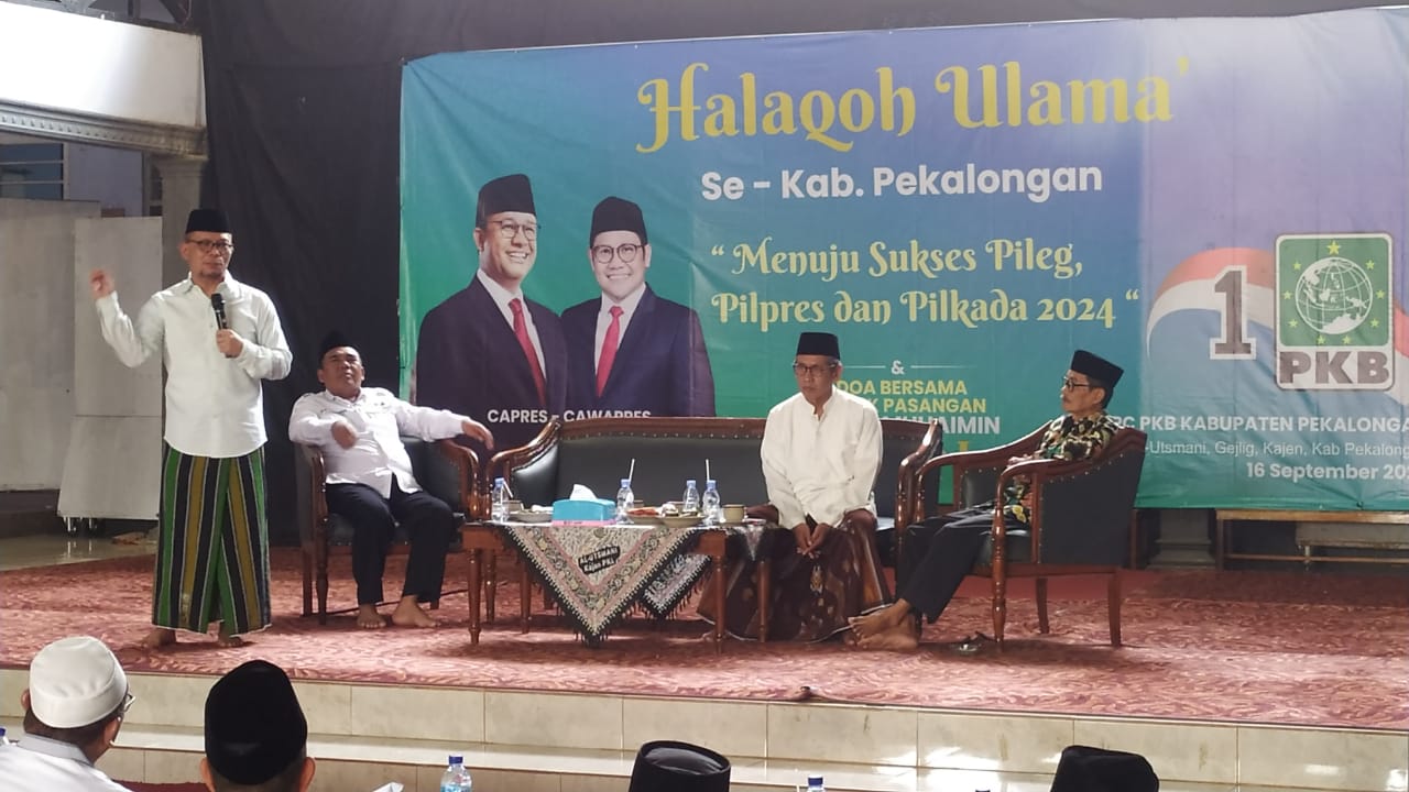 PKB Gelar Halaqoh Ulama se Kabupaten Pekalongan Untuk Sukseskan Pileg, Pilpres dan Pilkada 2024