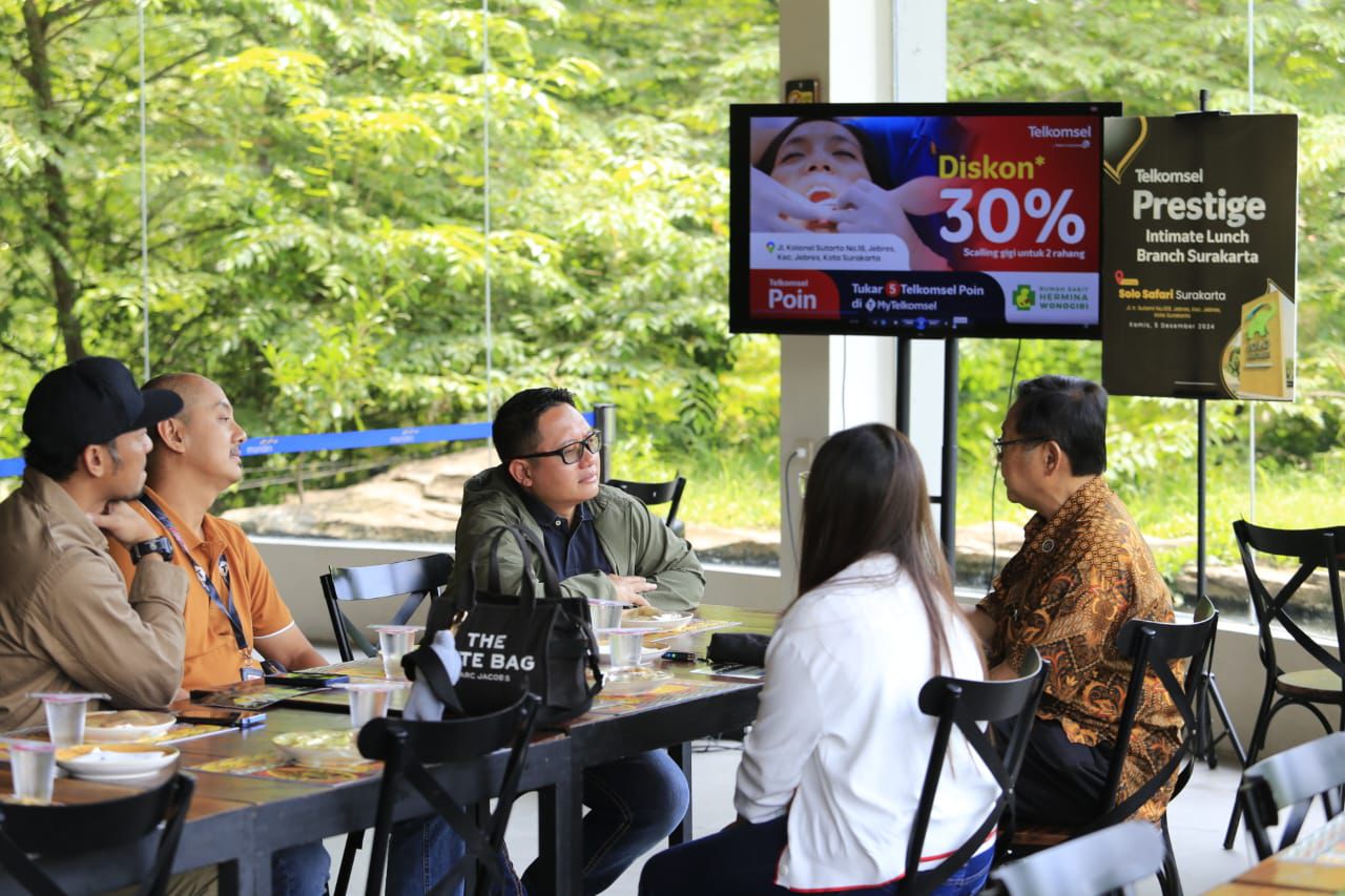 Dengarkan Suara Pelanggan,  Telkomsel Gelar “Intimate Lunch” di 6 Kota 