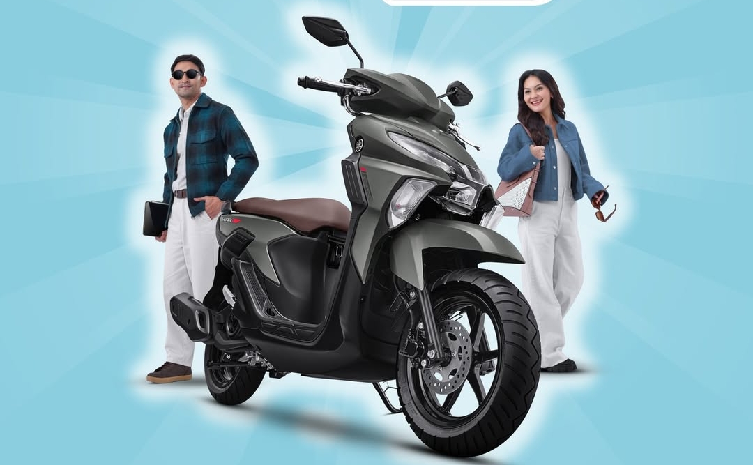 Yamaha Gear Ultima 2025 Resmi Meluncur dengan Mesin Blue Core Hybrid, Bahan Bakarnya Semakin Irit!