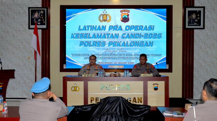 Polres Pekalongan Gelar Operasi Keselamatan Candi 2026, Catat Tanggalnya! 