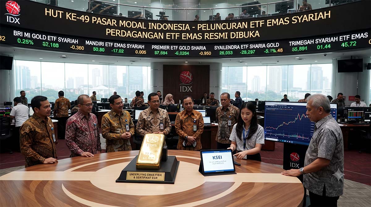 Era Baru Investasi Berkah: Mengenal ETF Emas Syariah, Instrumen Pilihan di Pasar Modal Indonesia