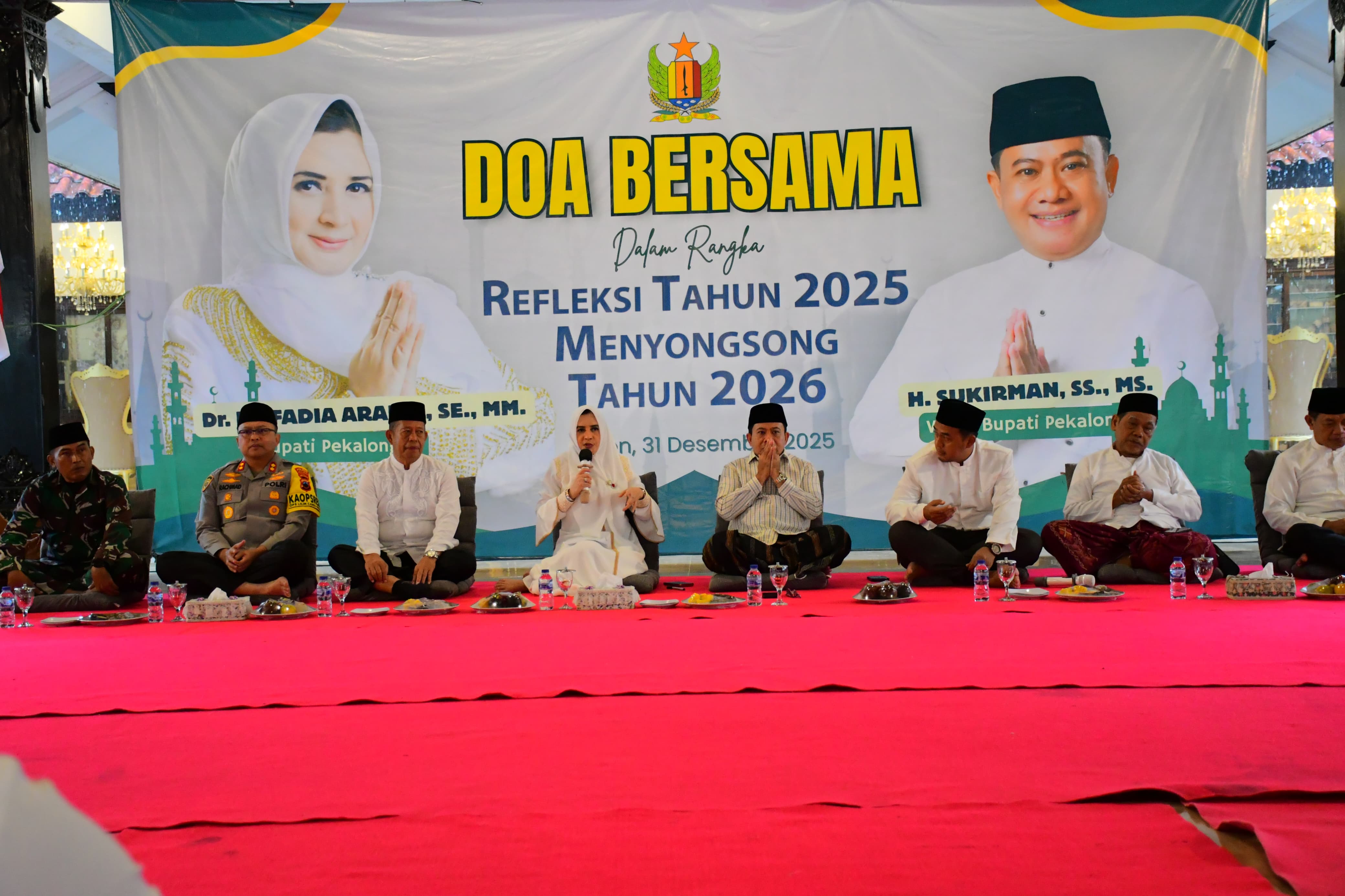Doa Bersama Akhir Tahun, Bupati Fadia Arafiq Ajak Masyarakat Bermuhasabah dan Bersyukur Sambut Tahun 2026