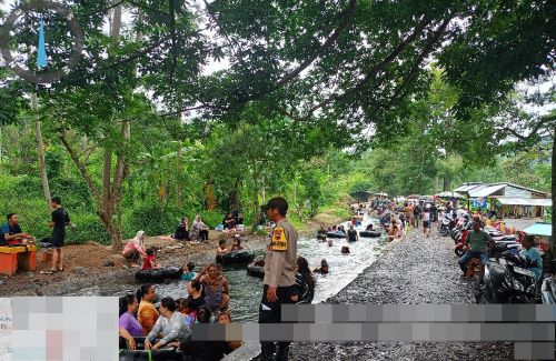 Kunjungan Wisatawan Lokal Meningkat, Polres Pekalongan Tingkatkan Pengamanan di Objek Wisata Saat Libur Nataru