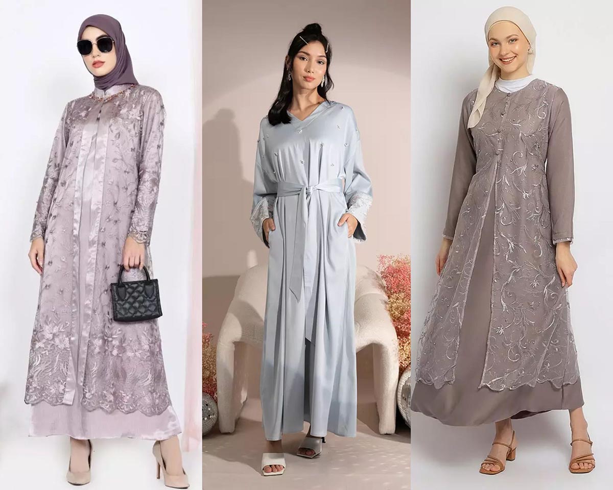 7 Model Gamis Payet Mewah untuk Lebaran, Tampil Modis dengan Tren Fashion Ramadhan Terbaru