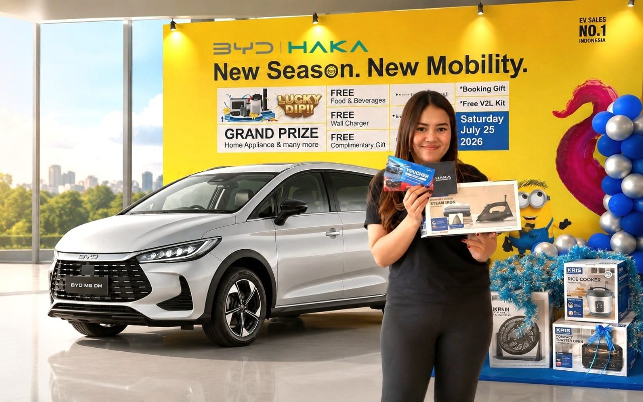 BYD M6 DM, MPV Keluarga Super Irit Yang Jadi Primadona Baru 