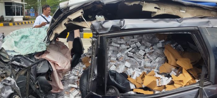 2 Pelaku Tewas Dalam Kecelakaan di Jalan Tol Pekalongan, Bea Cukai Tegal Hentikan Penyelidikan Rokok Ilegal