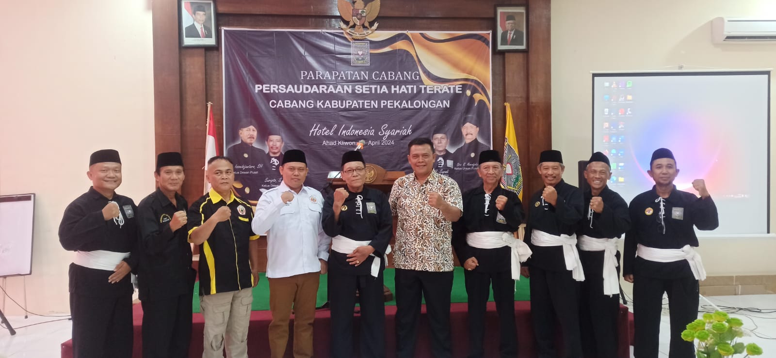 PSHT Cabang Kab Pekalongan Pusat Madiun Gelar Muscab Pengurus Terpilih Harus Mampu Dongkrak Prestasi