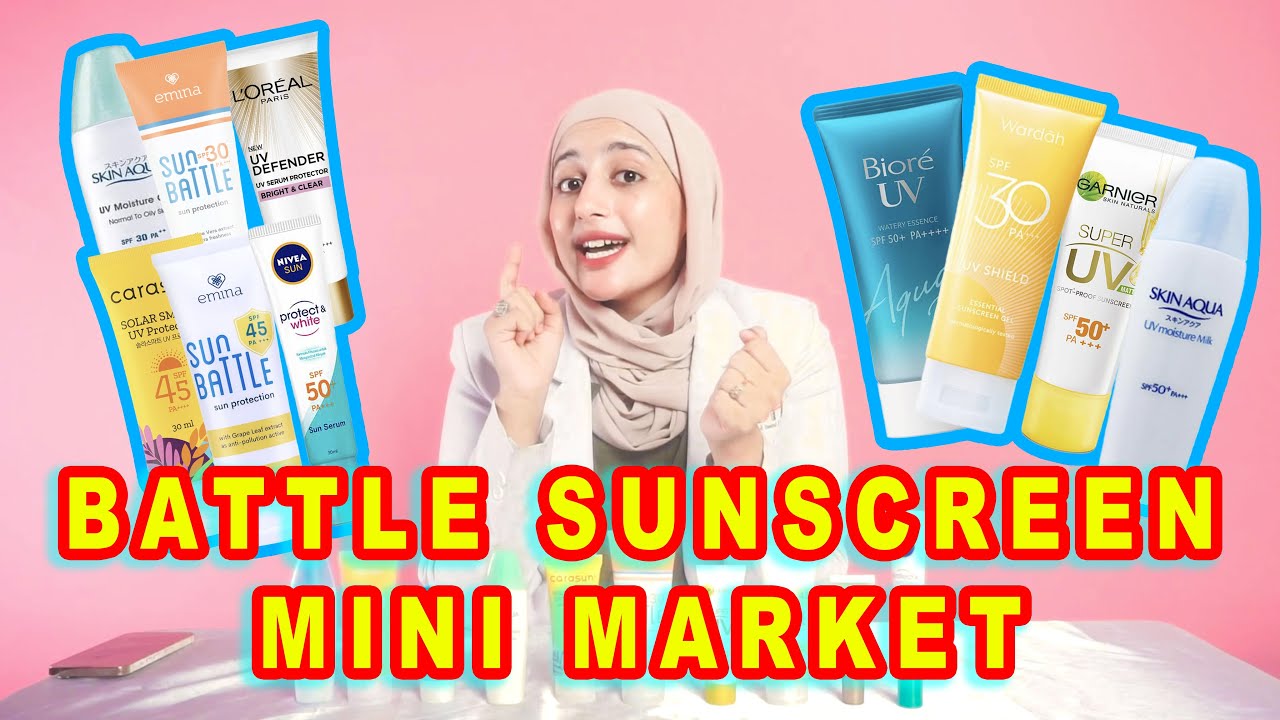 Battle Review Sunscreen Indomaret untuk Flek Hitam, Skin aqua vs Garnier Mana yang Ampuh Basmi Flek Membandel?
