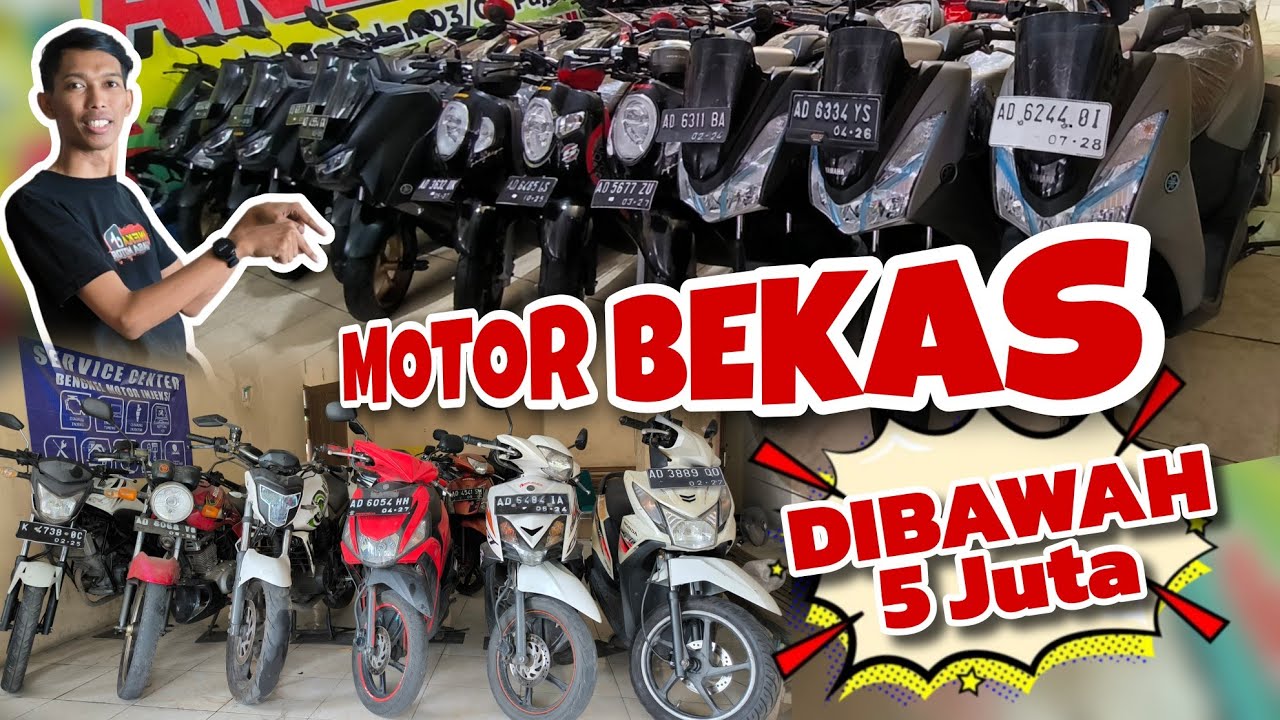 Rekomendasi 5 Motor Matic Bekas Terbaik dengan Harga 5 Jutaan, Buruan Cek Barangkali Ada Motor Idamanmu