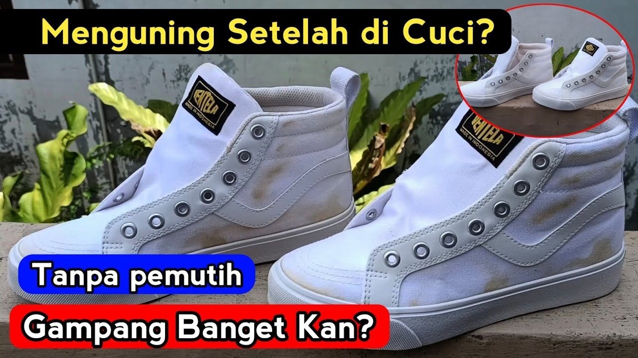 5 Trik Ampuh yang Dapat Memutihkan Sepatu Kuning dengan Cepat Secara Alami